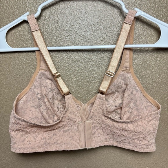 Wacoal Halo wireless Lace Adjustable Strap Soft Cup Bra 36D - Picture 3 of 11